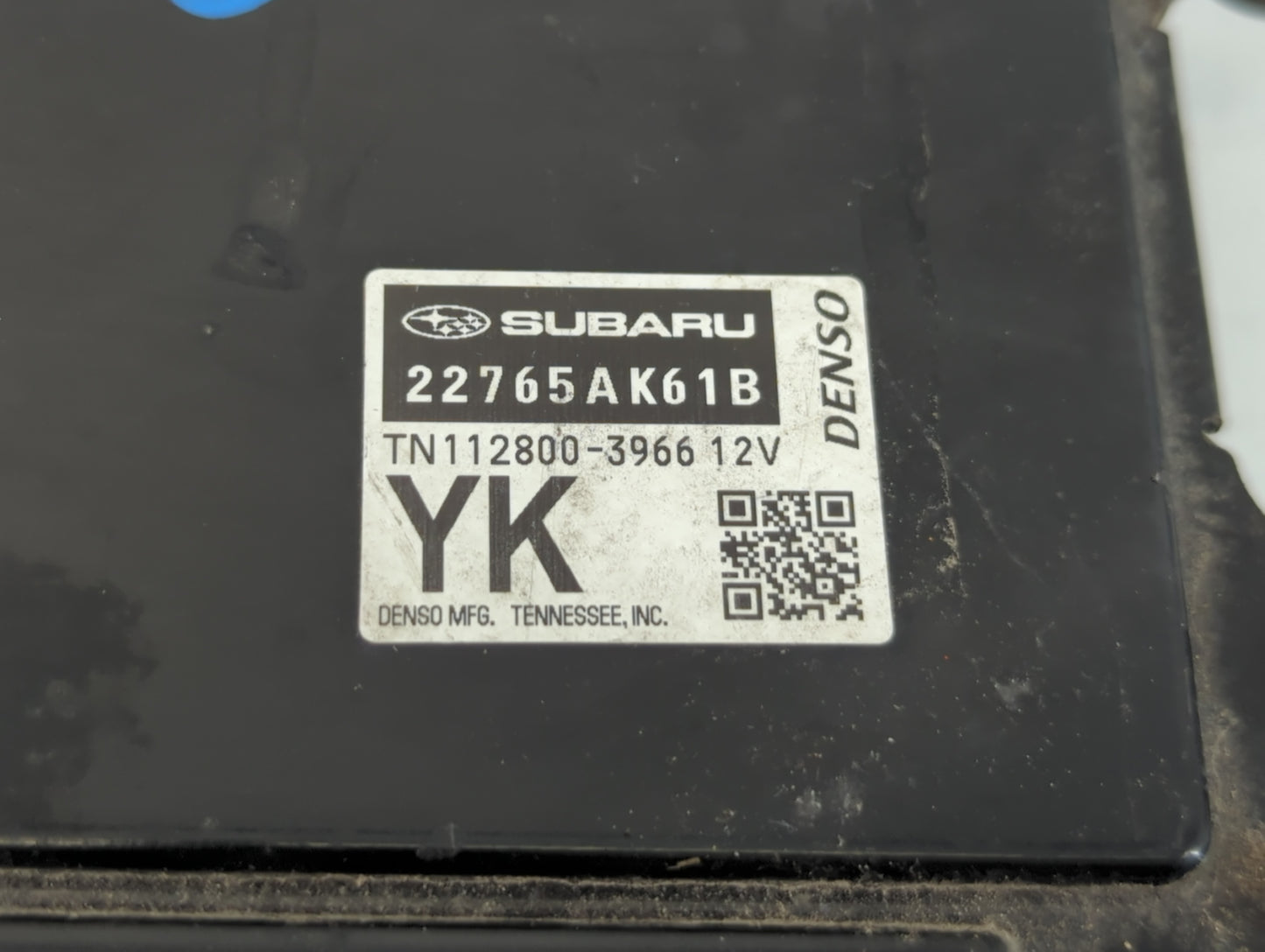2017-2018 Subaru Impreza PCM Engine Control Computer ECU ECM PCU OEM P/N:T112800-3699 22765AK61B Fits Fits 2017 2018 OEM Use