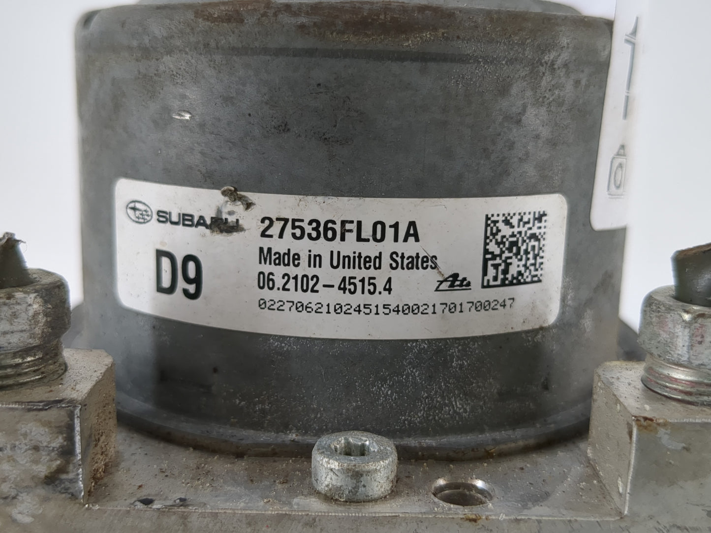2017-2021 Subaru Impreza ABS Pump Control Module Replacement P/N:27536FL01A Fits Fits 2017 2018 2019 2020 2021 OEM Used Auto
