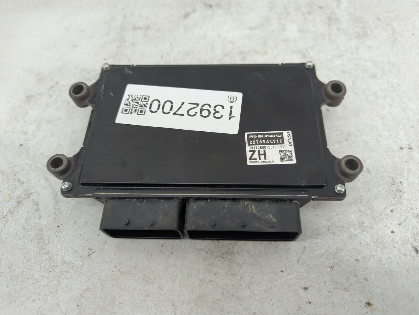 2017-2018 Subaru Impreza PCM Engine Control Computer ECU ECM PCU OEM P/N:TN112800-5017 22765AL71C Fits Fits 2017 2018 OEM Us