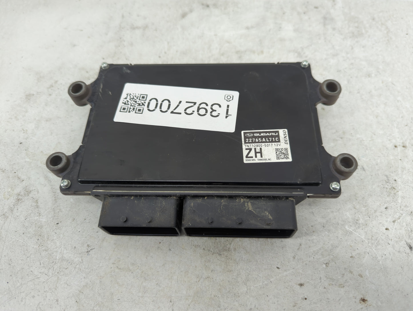 2017-2018 Subaru Impreza PCM Engine Control Computer ECU ECM PCU OEM P/N:TN112800-5017 22765AL71C Fits Fits 2017 2018 OEM Us