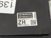 2017-2018 Subaru Impreza PCM Engine Control Computer ECU ECM PCU OEM P/N:TN112800-5017 22765AL71C Fits Fits 2017 2018 OEM Us