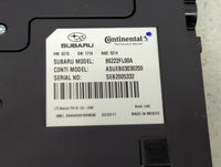 2017-2018 Subaru Impreza Radio AM FM Cd Player Receiver Replacement P/N:86222FL00A Fits Fits 2017 2018 OEM Used Auto Parts -