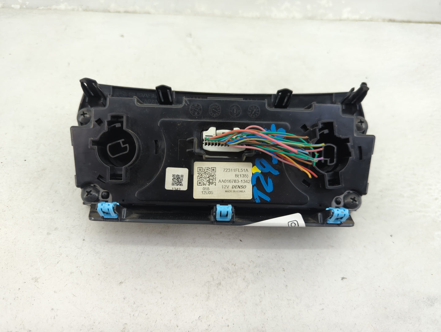 2017-2022 Subaru Impreza Climate Control Module Temperature AC/Heater Replacement P/N:72311FL51A AA016783-1342 Fits OEM Used