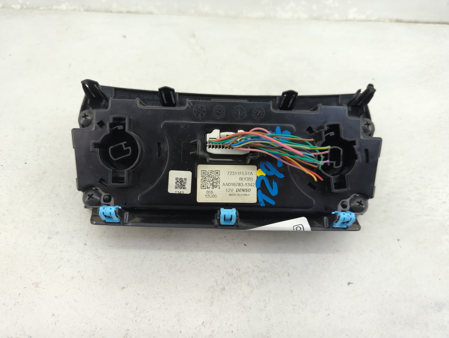 2017-2022 Subaru Impreza Climate Control Module Temperature AC/Heater Replacement P/N:72311FL51A AA016783-1342 Fits OEM Used