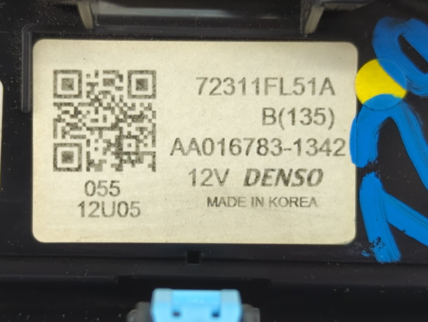 2017-2022 Subaru Impreza Climate Control Module Temperature AC/Heater Replacement P/N:72311FL51A AA016783-1342 Fits OEM Used