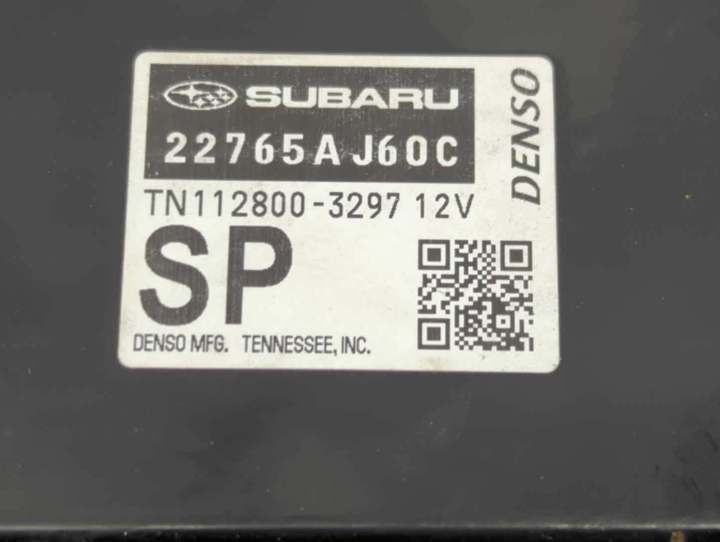 2017-2018 Subaru Impreza PCM Engine Control Computer ECU ECM PCU OEM P/N:22765AJ60C TN112800-3297 Fits Fits 2017 2018 OEM Us