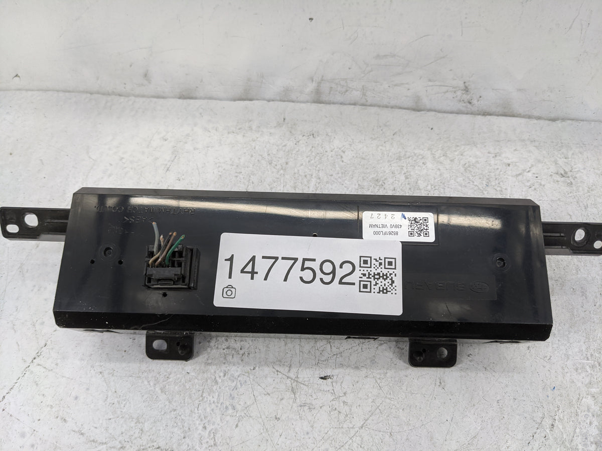 2017-2018 Subaru Impreza Information Radio Display Screen 1477592 - Oemusedautoparts1.com
