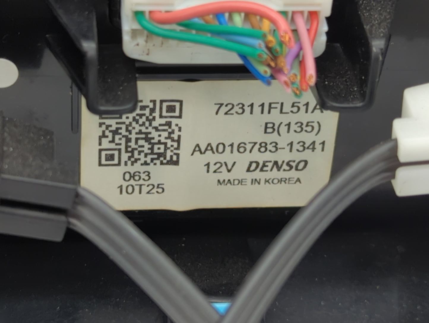 2017-2022 Subaru Impreza Climate Control Module Temperature AC/Heater Replacement P/N:72311FL51A 72311FL50A Fits OEM Used Au