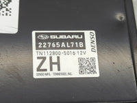 2017-2018 Subaru Impreza PCM Engine Control Computer ECU ECM PCU OEM P/N:22765AL71B Fits Fits 2017 2018 OEM Used Auto Parts 