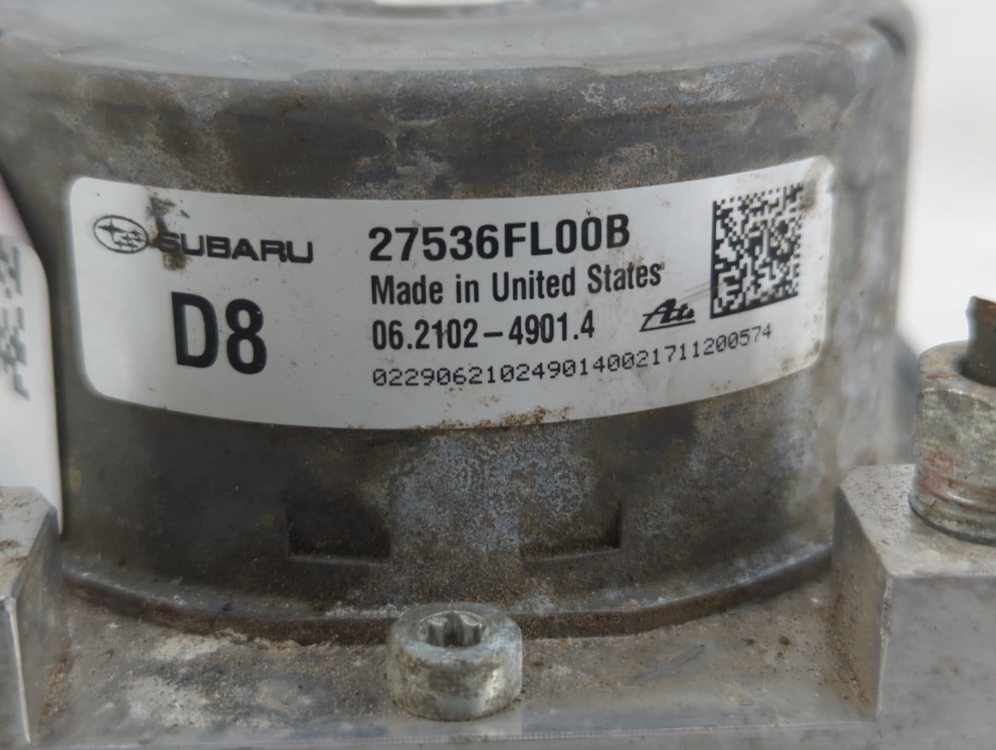 2017-2021 Subaru Impreza ABS Pump Control Module Replacement P/N:27536FL00B Fits Fits 2017 2018 2019 2020 2021 OEM Used Auto