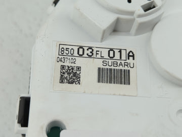 2017-2019 Subaru Impreza Instrument Cluster Speedometer Gauges P/N:85003FL01A Fits Fits 2017 2018 2019 OEM Used Auto Parts -