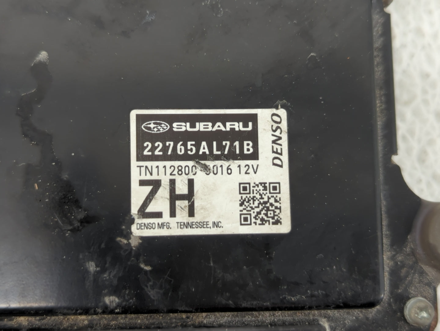 2017-2018 Subaru Impreza PCM Engine Control Computer ECU ECM PCU OEM P/N:22765AL71B Fits Fits 2017 2018 OEM Used Auto Parts 