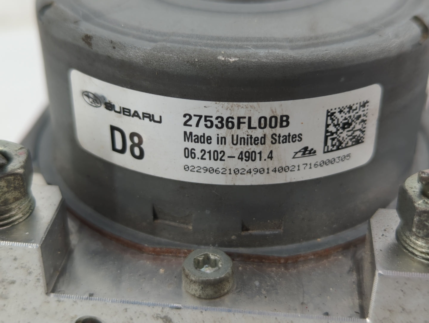 2017-2021 Subaru Impreza ABS Pump Control Module Replacement P/N:27536FL00B Fits Fits 2017 2018 2019 2020 2021 OEM Used Auto