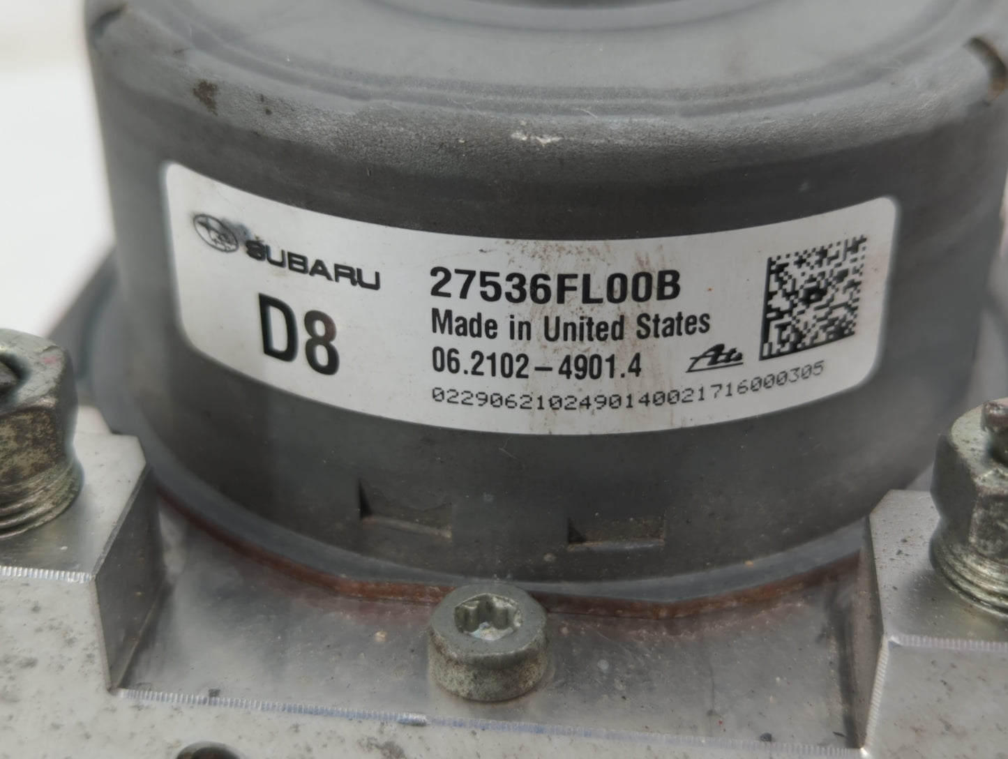 2017-2021 Subaru Impreza ABS Pump Control Module Replacement P/N:27536FL00B Fits Fits 2017 2018 2019 2020 2021 OEM Used Auto