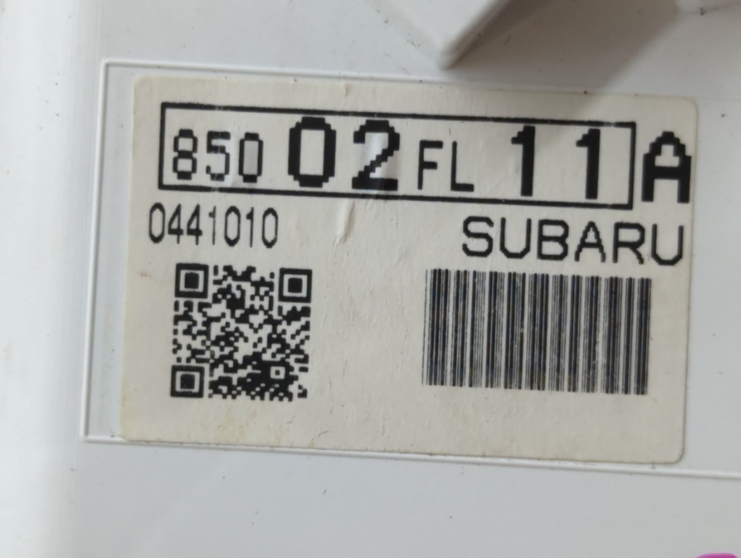 2017-2019 Subaru Impreza Instrument Cluster Speedometer Gauges P/N:85002FL11A Fits Fits 2017 2018 2019 OEM Used Auto Parts -