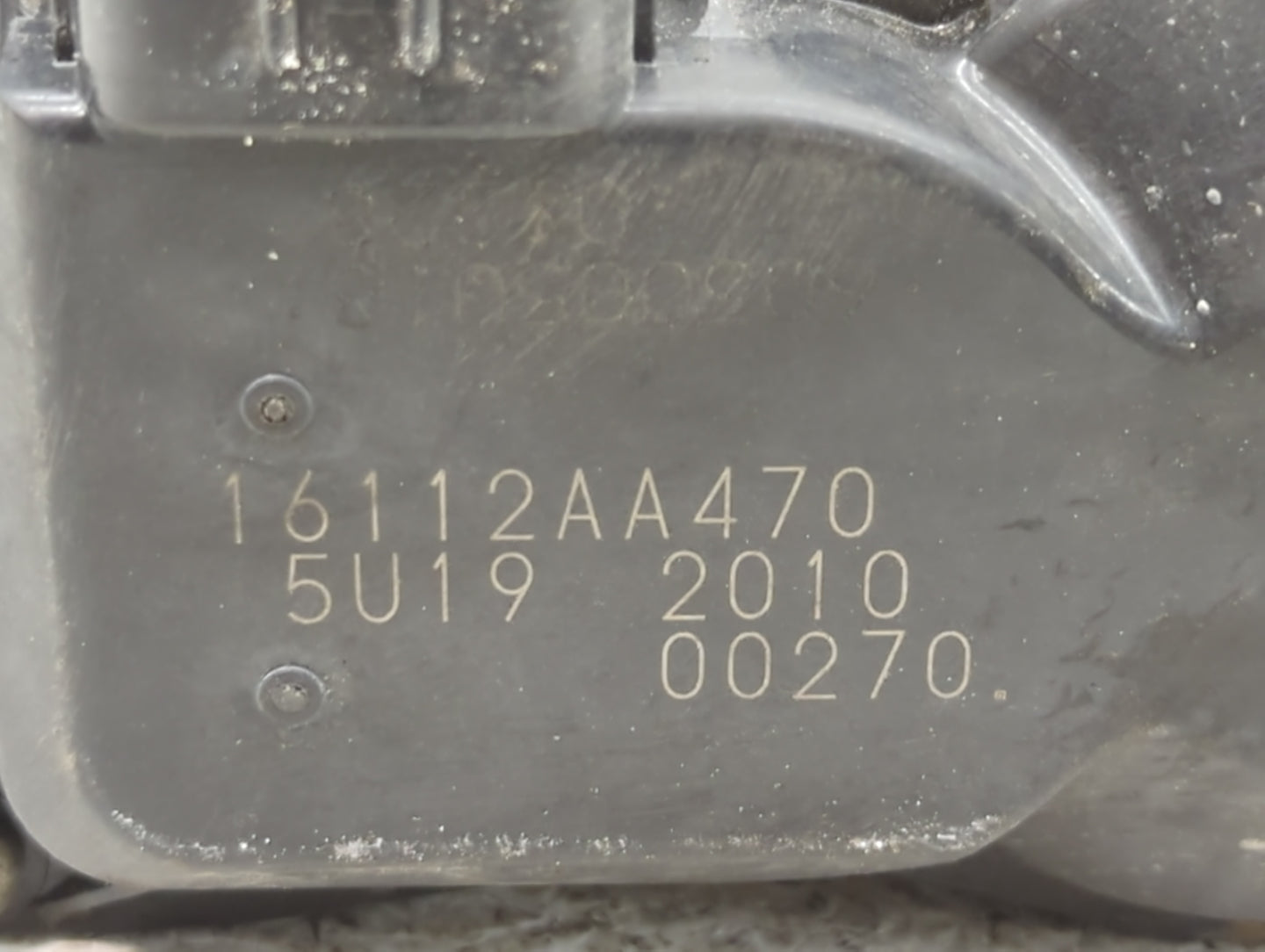 2017-2022 Subaru Impreza Throttle Body P/N:1611211470 Fits Fits 2017 2018 2019 2020 2021 2022 OEM Used Auto Parts - Oemuseda