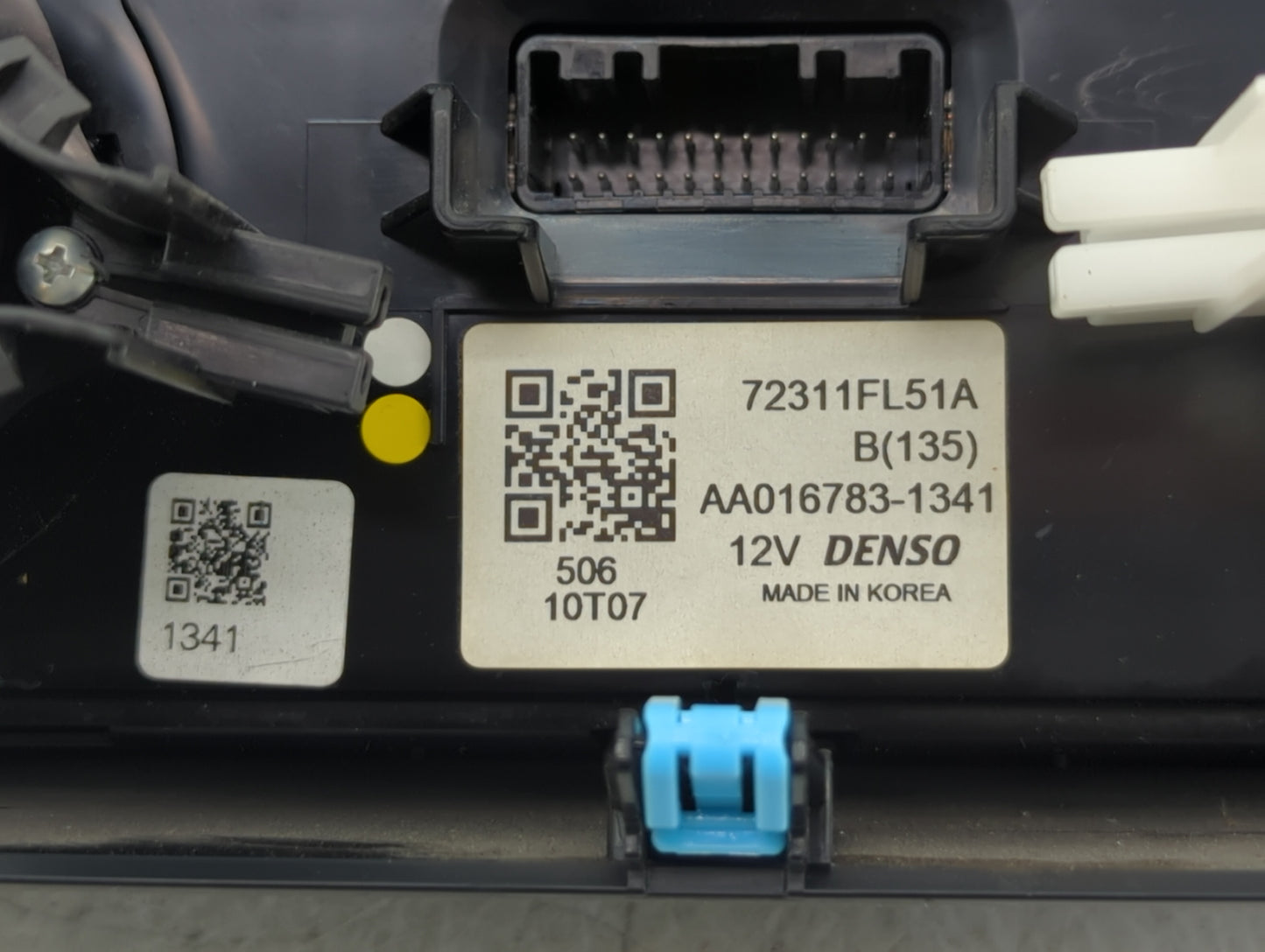 2017-2022 Subaru Impreza Climate Control Module Temperature AC/Heater Replacement P/N:72311FL51A Fits OEM Used Auto Parts - 