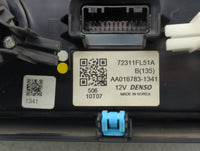 2017-2022 Subaru Impreza Climate Control Module Temperature AC/Heater Replacement P/N:72311FL51A Fits OEM Used Auto Parts - 