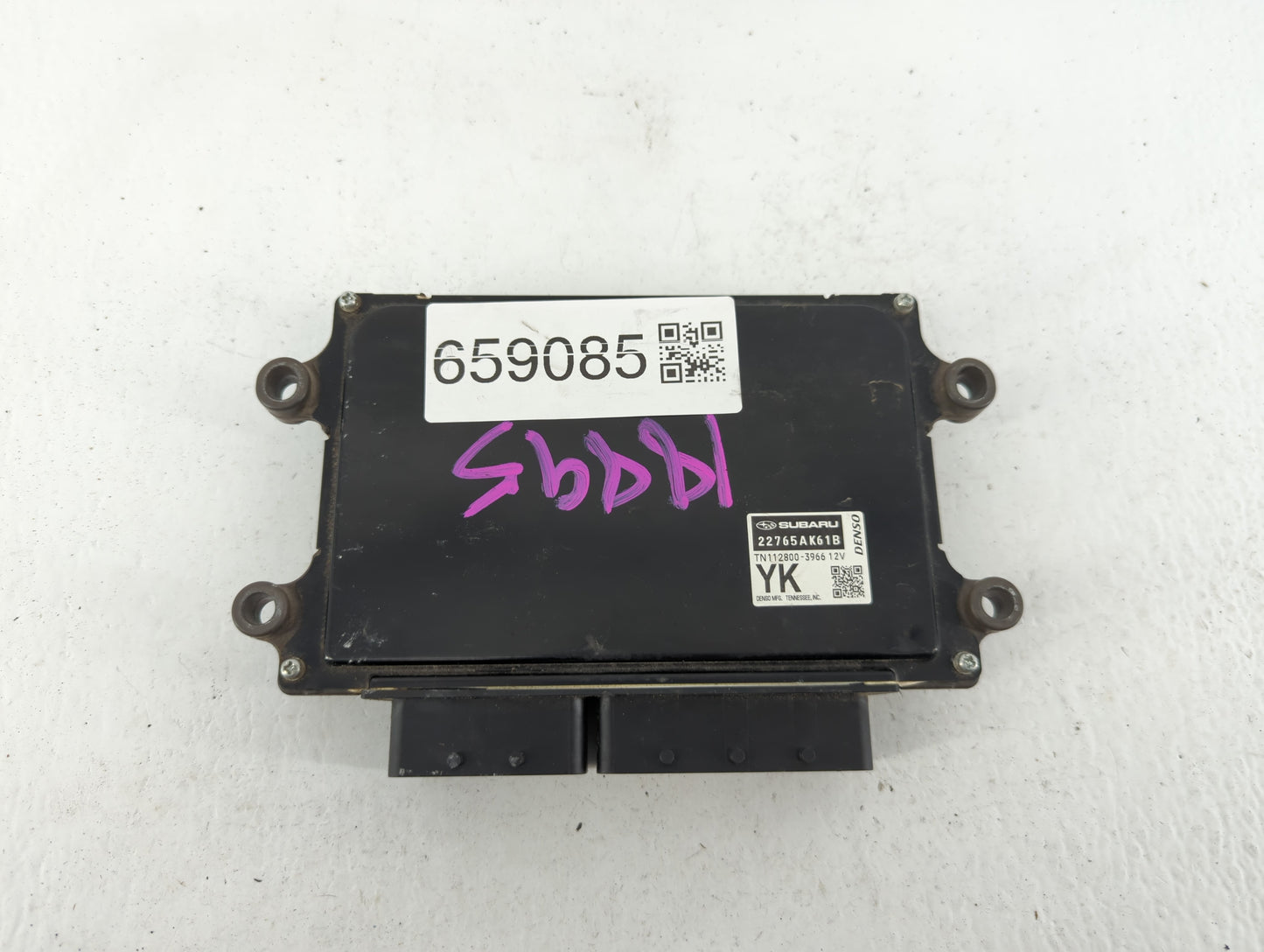 2017-2018 Subaru Impreza PCM Engine Control Computer ECU ECM PCU OEM P/N:TN112800-3966 22765AK61B Fits Fits 2017 2018 OEM Us
