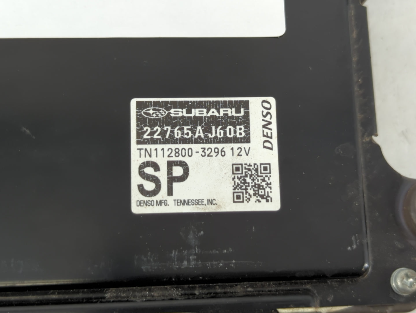 2017-2018 Subaru Impreza PCM Engine Control Computer ECU ECM PCU OEM P/N:22765AJ60B Fits Fits 2017 2018 OEM Used Auto Parts 