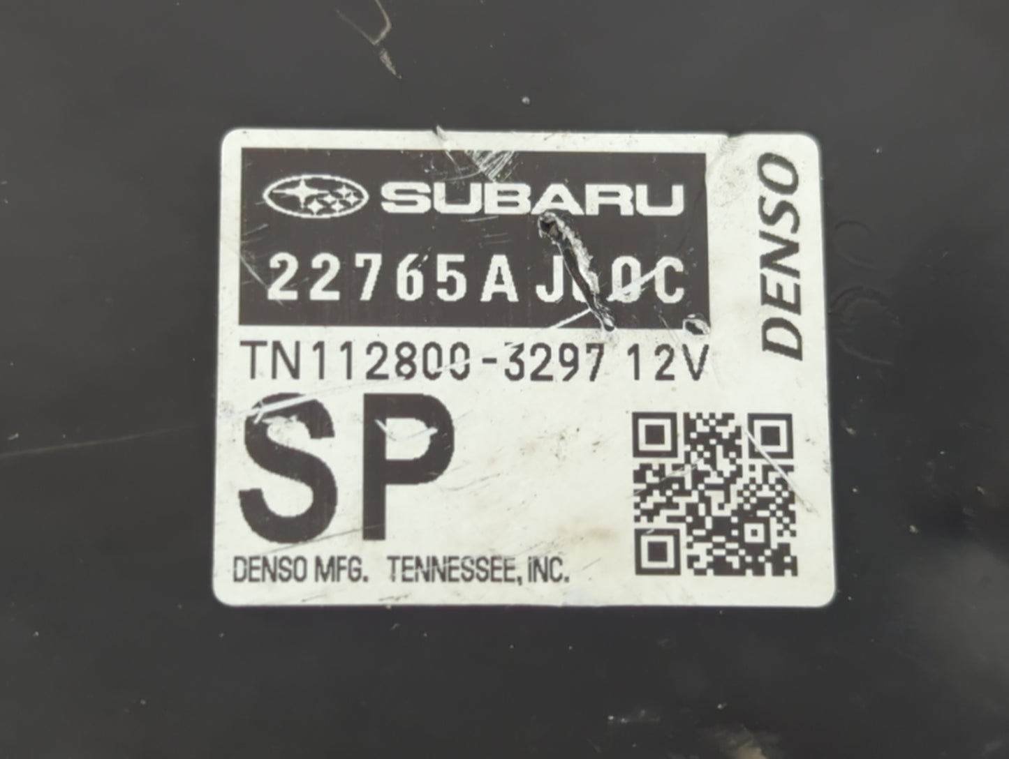 2017-2018 Subaru Impreza PCM Engine Control Computer ECU ECM PCU OEM P/N:22765AJ60C Fits Fits 2017 2018 OEM Used Auto Parts 