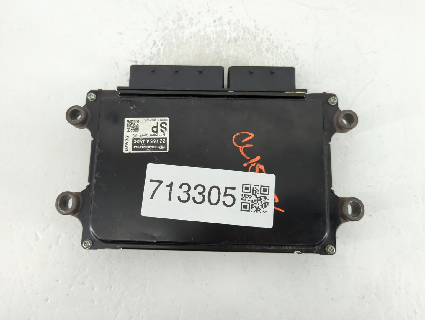 2017-2018 Subaru Impreza PCM Engine Control Computer ECU ECM PCU OEM P/N:22765AJ60C Fits Fits 2017 2018 OEM Used Auto Parts 