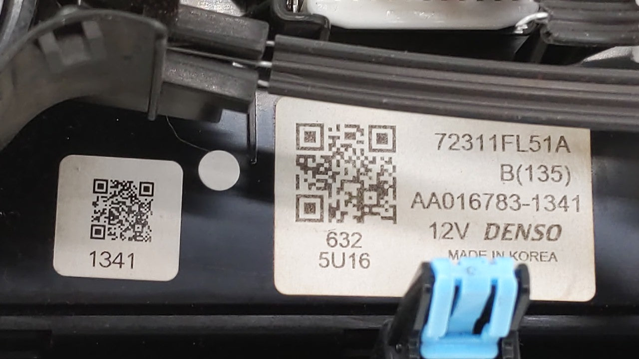 2017 Subaru Impreza Climate Control Module Temperature AC/Heater Replacement P/N:72311FL51A Fits Fits 2018 2019 2020 2021 20