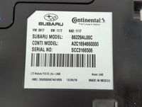 2016-2018 Subaru Legacy Telematics Control Module 86229al00c - Oemusedautoparts1.com