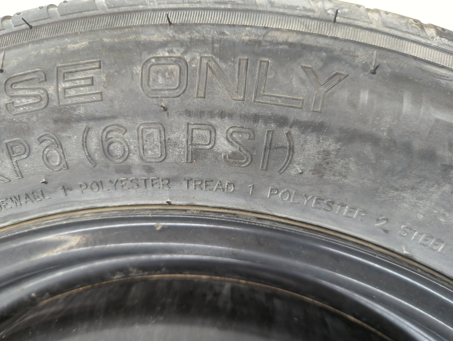 2015-2018 Subaru Legacy Spare Donut Tire Wheel Rim Oem - Oemusedautoparts1.com