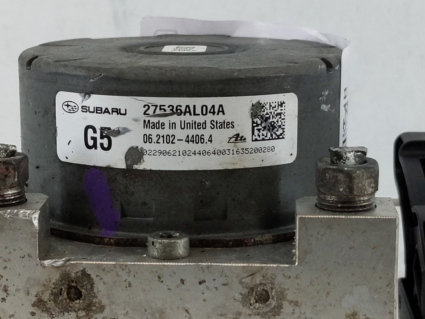 2017 Subaru Legacy ABS Pump Control Module Replacement P/N:27536AL04A Fits OEM Used Auto Parts - Oemusedautoparts1.com