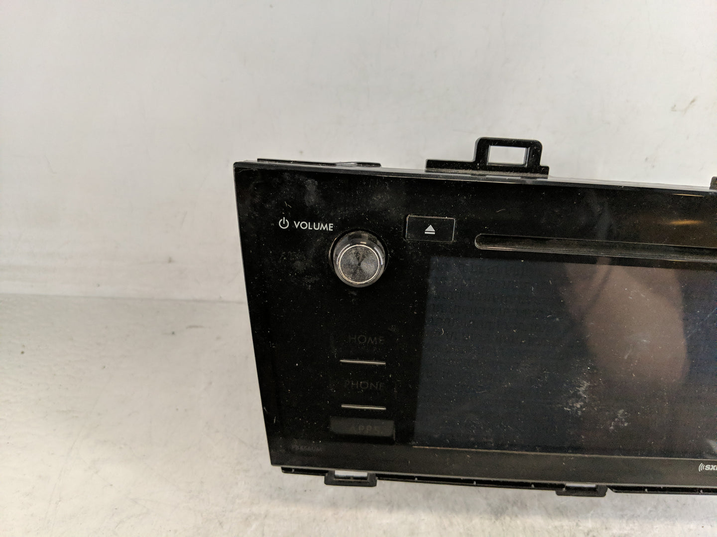 2017 Subaru Legacy Radio AM FM Cd Player Receiver Replacement P/N:86201AL85B Fits OEM Used Auto Parts - Oemusedautoparts1.co