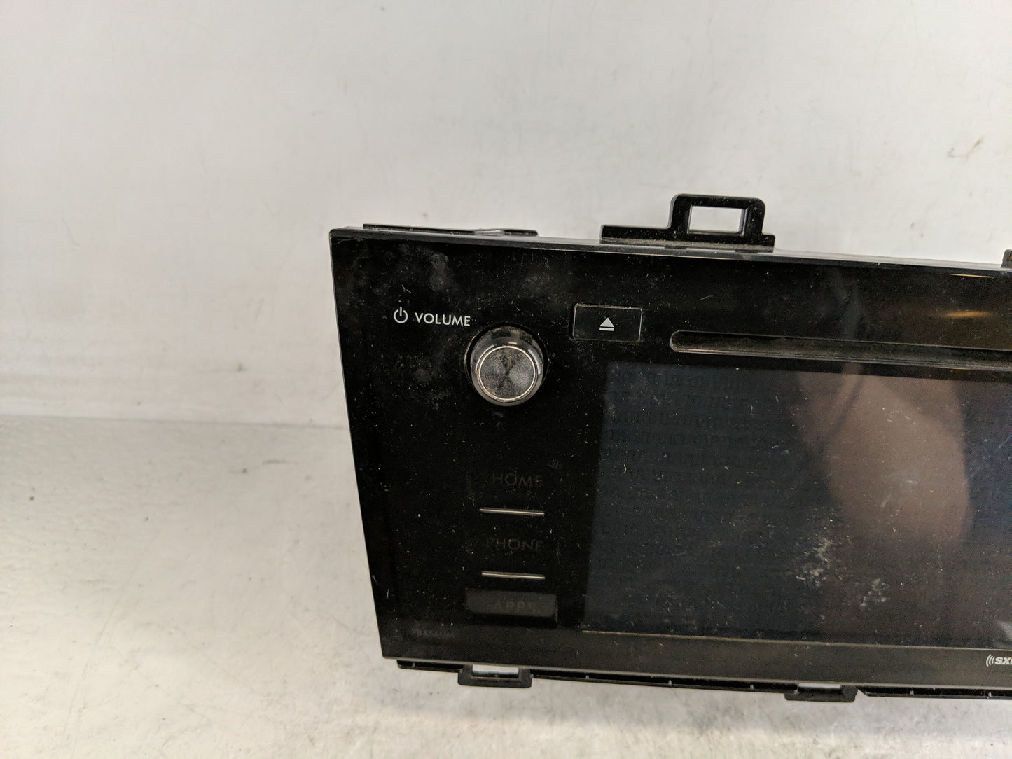 2017 Subaru Legacy Radio AM FM Cd Player Receiver Replacement P/N:86201AL85B Fits OEM Used Auto Parts - Oemusedautoparts1.co