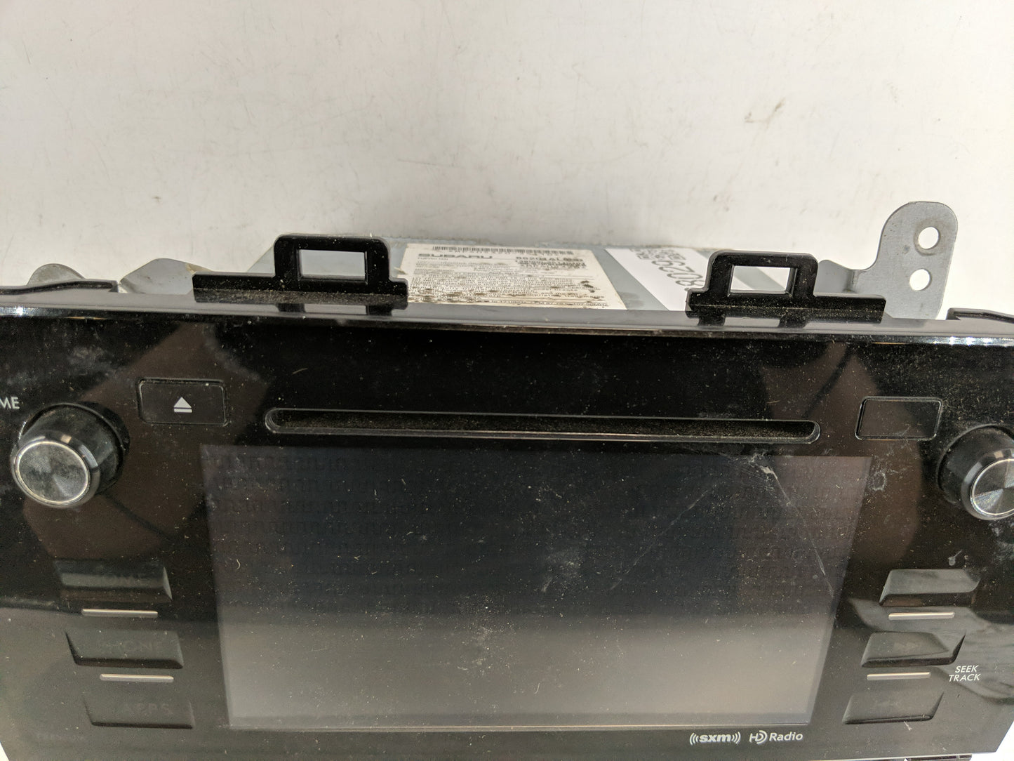 2017 Subaru Legacy Radio AM FM Cd Player Receiver Replacement P/N:86201AL85B Fits OEM Used Auto Parts - Oemusedautoparts1.co