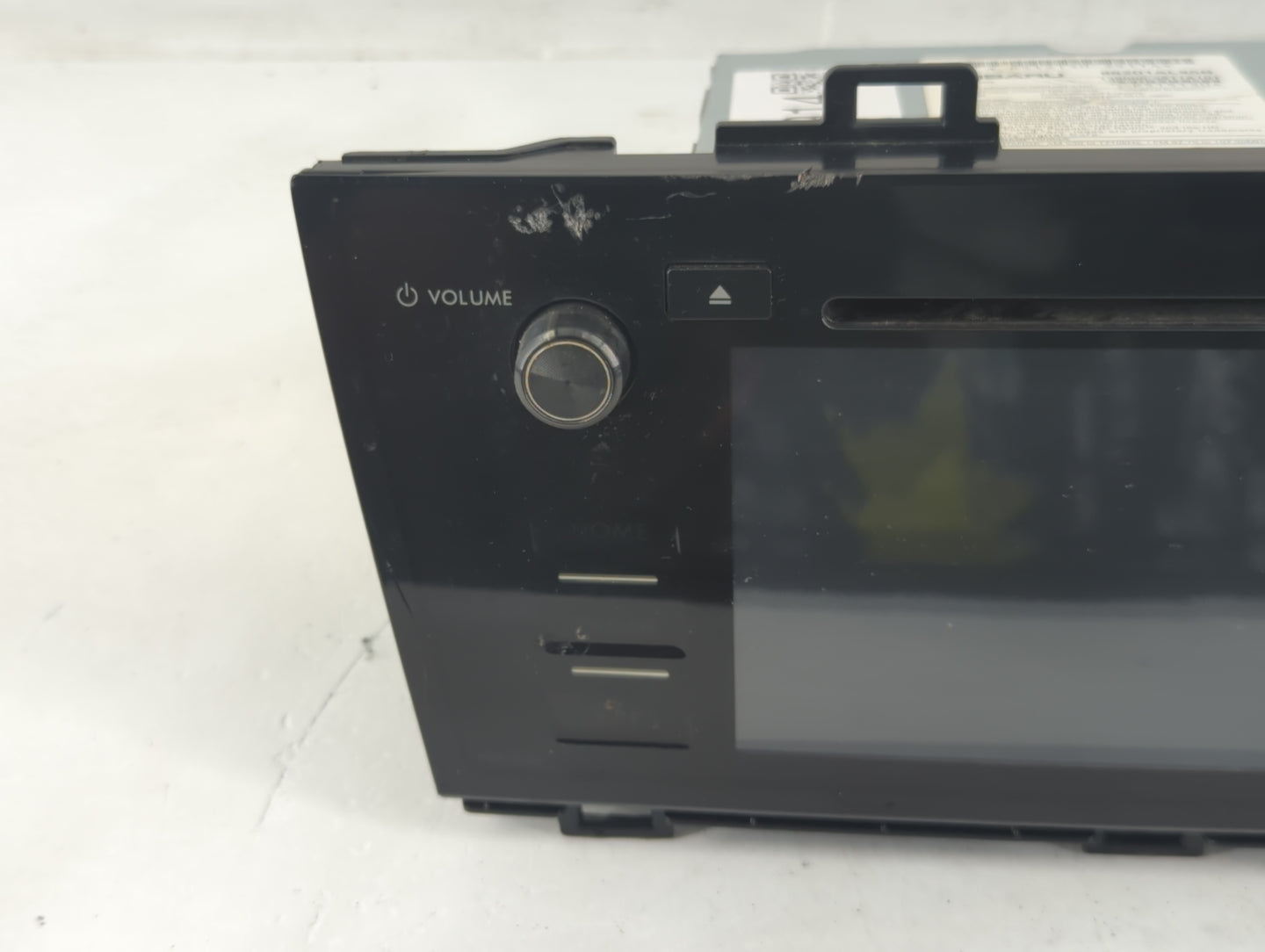 2017 Subaru Legacy Radio AM FM Cd Player Receiver Replacement P/N:86201AL85B Fits OEM Used Auto Parts - Oemusedautoparts1.co