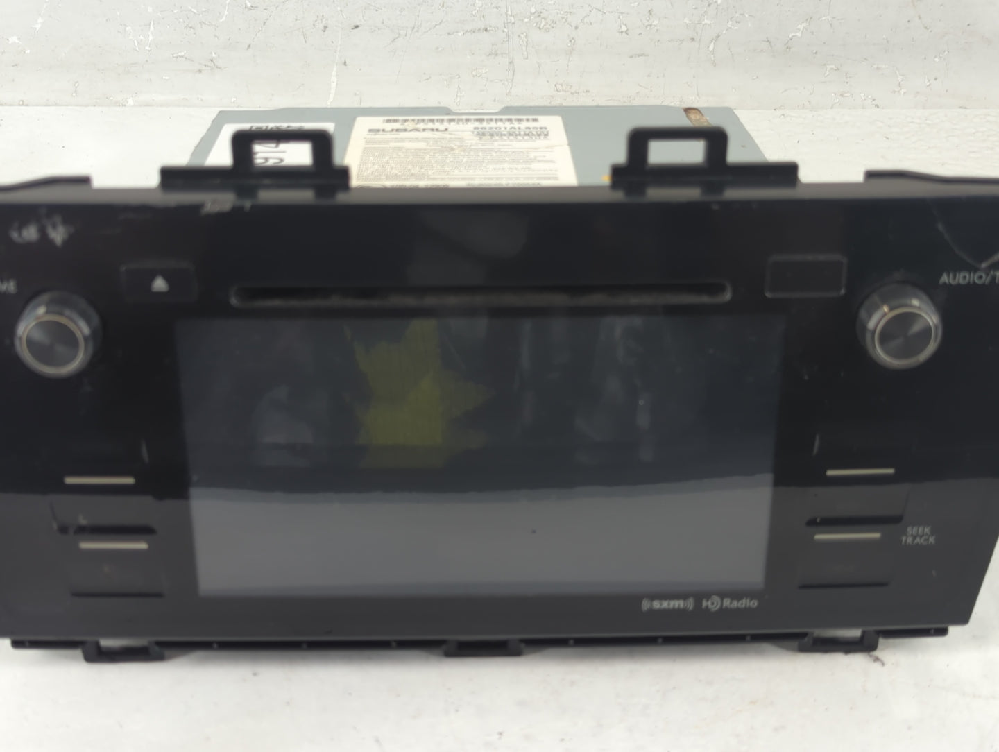2017 Subaru Legacy Radio AM FM Cd Player Receiver Replacement P/N:86201AL85B Fits OEM Used Auto Parts - Oemusedautoparts1.co