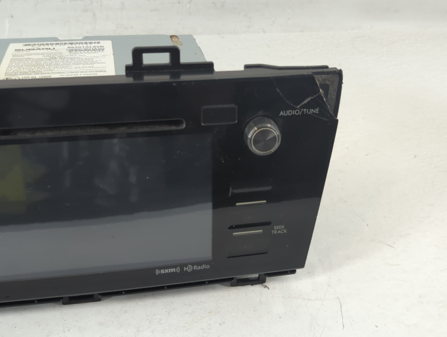 2017 Subaru Legacy Radio AM FM Cd Player Receiver Replacement P/N:86201AL85B Fits OEM Used Auto Parts - Oemusedautoparts1.co