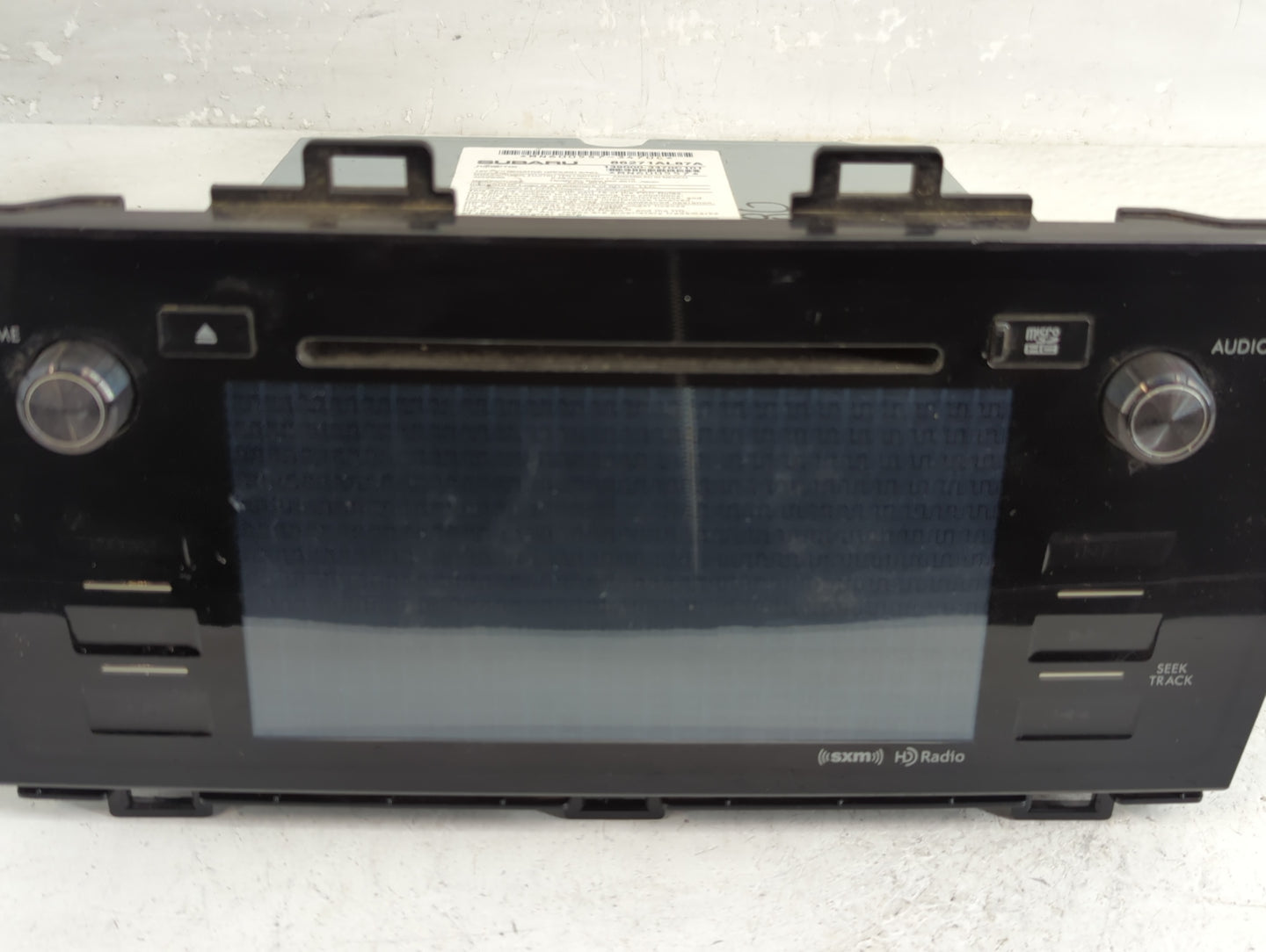 2017 Subaru Legacy Radio AM FM Cd Player Receiver Replacement P/N:86271AL87A Fits OEM Used Auto Parts - Oemusedautoparts1.co