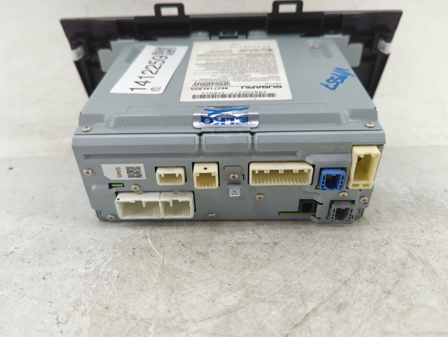 2017 Subaru Legacy Radio AM FM Cd Player Receiver Replacement P/N:86271AL85A Fits OEM Used Auto Parts - Oemusedautoparts1.co