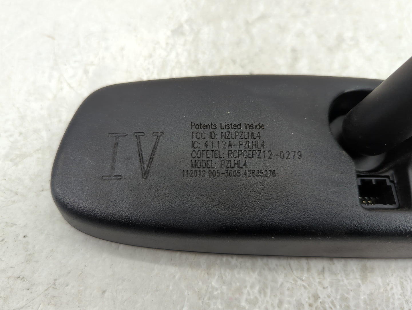 2017-2019 Subaru Legacy Interior Rear View Mirror Replacement OEM P/N:4112A-PZLHL4 Fits Fits 2017 2018 2019 OEM Used Auto Pa