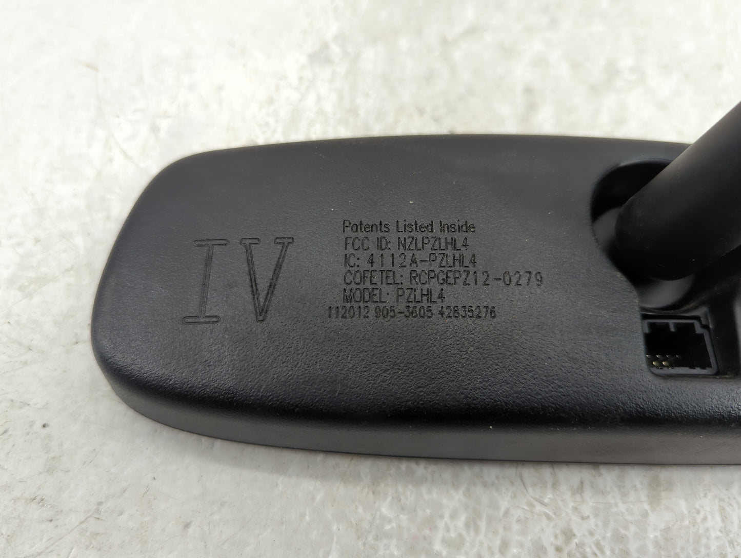 2017-2019 Subaru Legacy Interior Rear View Mirror Replacement OEM P/N:4112A-PZLHL4 Fits Fits 2017 2018 2019 OEM Used Auto Pa