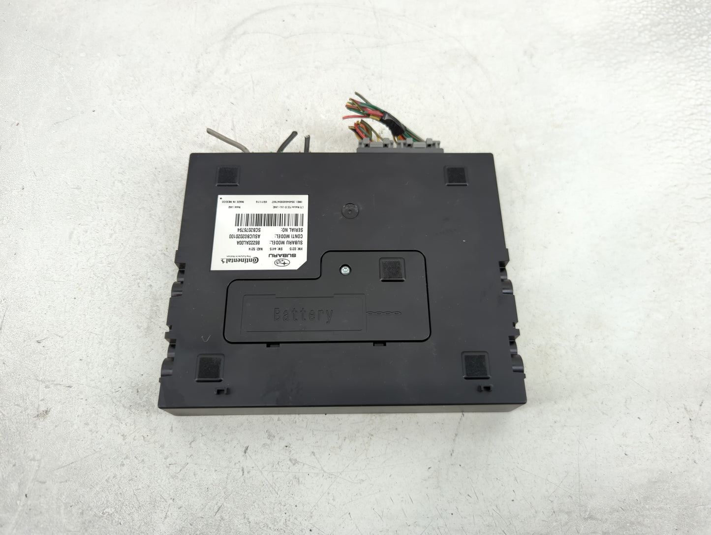 2017 Subaru Legacy Radio AM FM Cd Player Receiver Replacement P/N:86222AL00A ASUCB02020100, SCB2076794, LHJ-LNAD Fits OEM Us