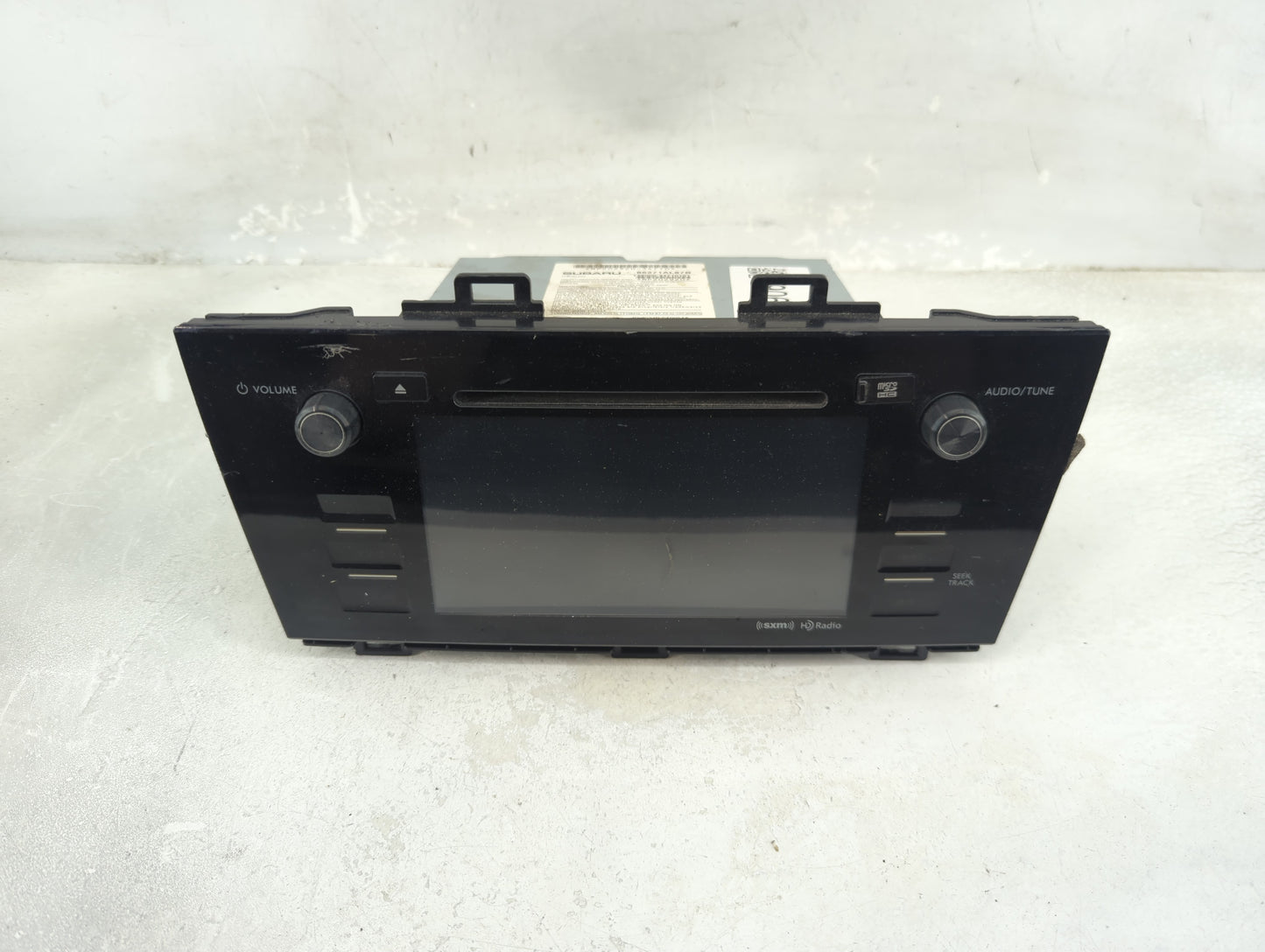 2017 Subaru Legacy Radio AM FM Cd Player Receiver Replacement P/N:86271AL87B Fits OEM Used Auto Parts - Oemusedautoparts1.co