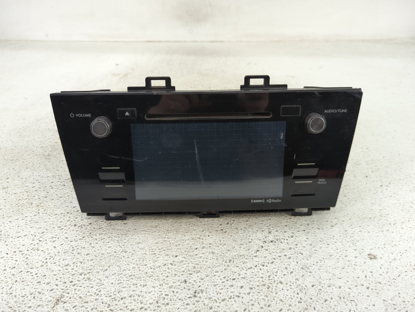 2017 Subaru Legacy Radio AM FM Cd Player Receiver Replacement P/N:86201AL85B Fits OEM Used Auto Parts - Oemusedautoparts1.co