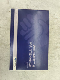 2017 Subaru Legacy Owners Manual Book Guide P/N:A2530BE-B MSA5M1703A, MSA5M1701W OEM Used Auto Parts - Oemusedautoparts1.com