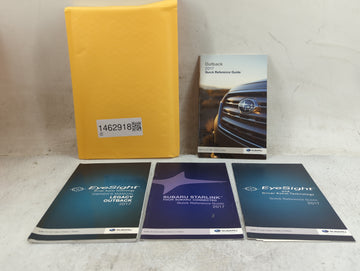 2017 Subaru Legacy Owners Manual Book Guide P/N:MSA5B1704A OEM Used Auto Parts - Oemusedautoparts1.com