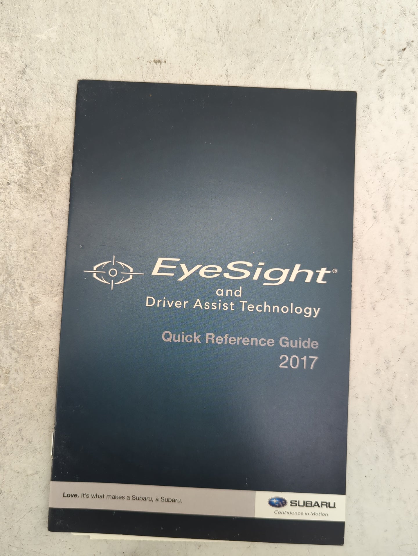 2017 Subaru Legacy Owners Manual Book Guide P/N:MSA5B1704A OEM Used Auto Parts - Oemusedautoparts1.com
