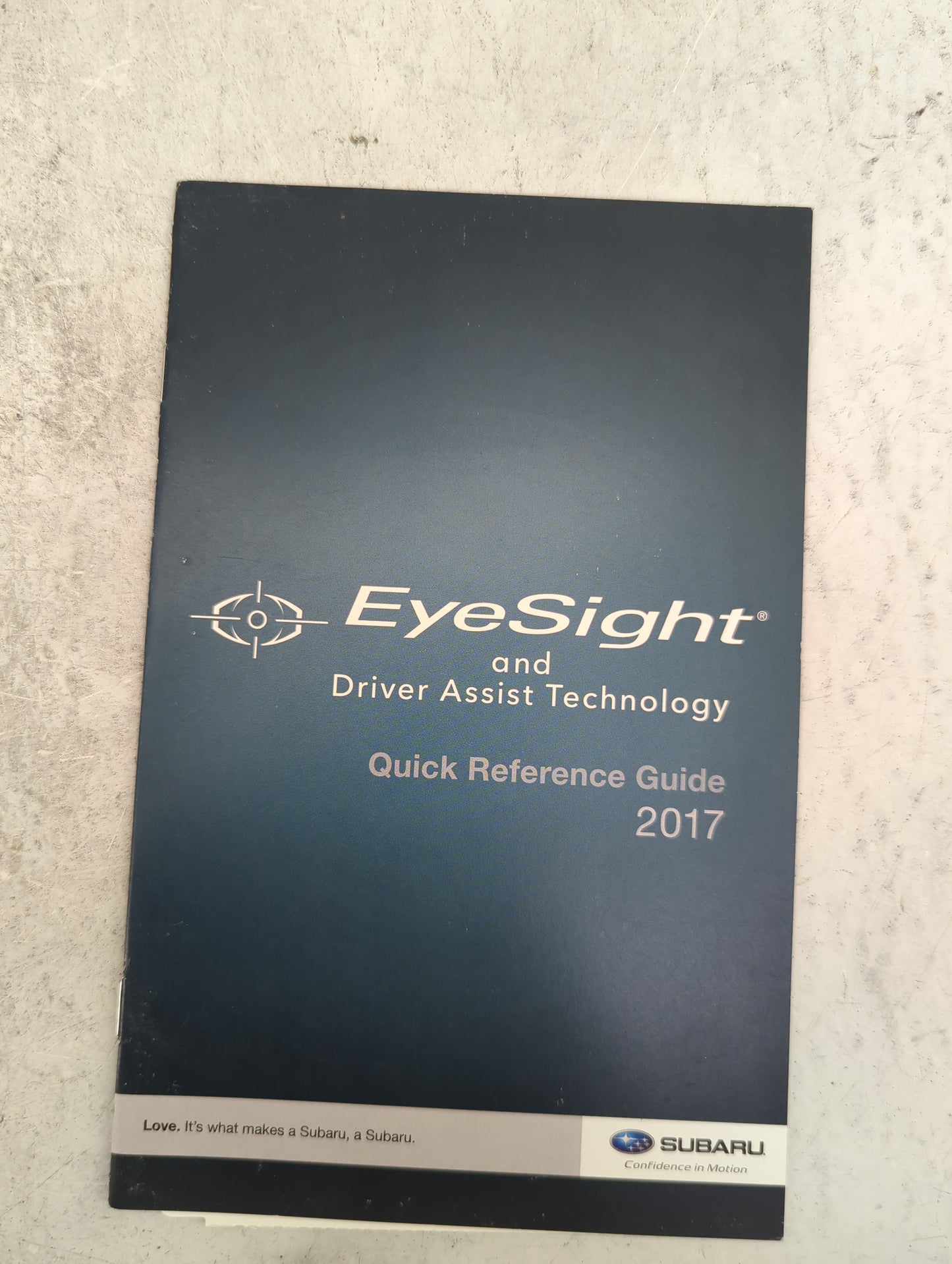 2017 Subaru Legacy Owners Manual Book Guide P/N:MSA5B1704A OEM Used Auto Parts - Oemusedautoparts1.com