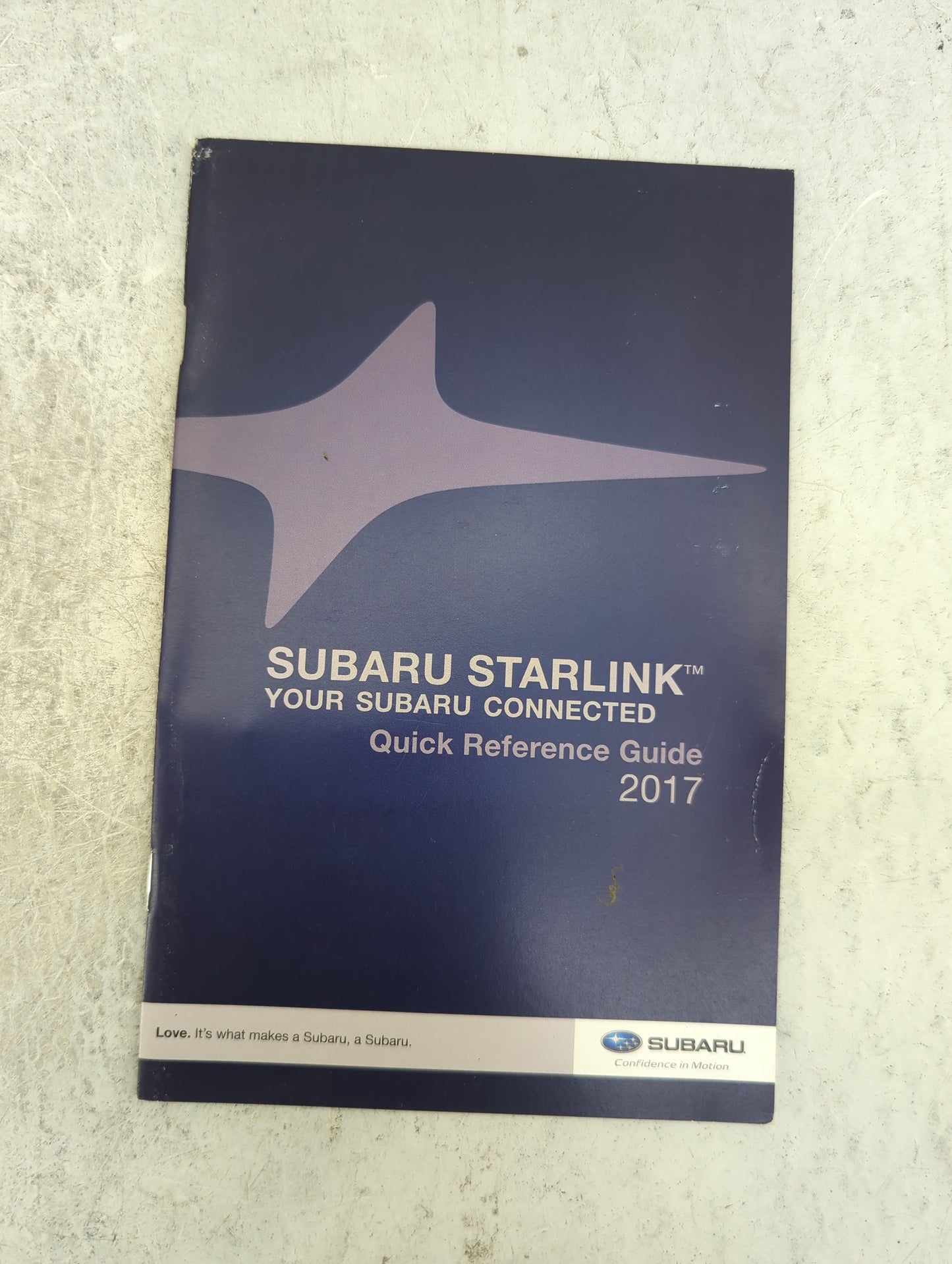 2017 Subaru Legacy Owners Manual Book Guide P/N:MSA5B1704A OEM Used Auto Parts - Oemusedautoparts1.com