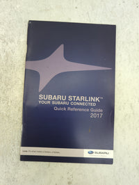 2017 Subaru Legacy Owners Manual Book Guide P/N:MSA5B1704A OEM Used Auto Parts - Oemusedautoparts1.com