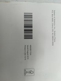 2017 Subaru Legacy Owners Manual Book Guide P/N:MSA5B1703A B2533BE-A, MSAM1711A OEM Used Auto Parts - Oemusedautoparts1.com